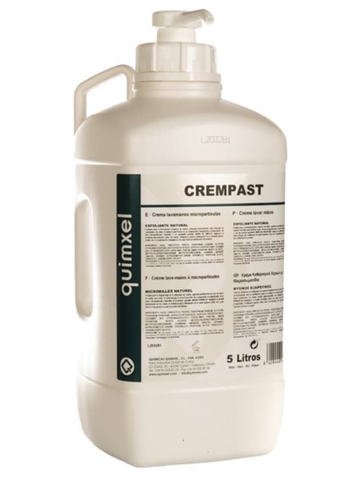 CREMPAST CREMA LAVAMANOS MICROPARTICULAS 5 LITROS - Imagen 1